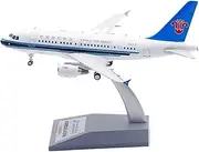 Pre-Built Model Aircraft 15CM 1/200 Large Scale Model Collectible Airplane China Southern Airlines for Airbus A318 B-6188 Alloy Aircraft Miniature Airplane Model