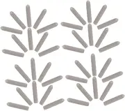 SHINEOFI 100pcs Tine Repair Tips: Dishwasher Rack End Caps - Plastic Coating Waterproof Dust Covers - Exposed Metal Prongs Seals for Worn Racks