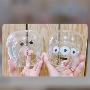 雙層玻璃杯 造型玻璃杯 三眼怪 米奇