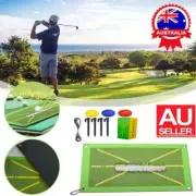 Golf Training Mat for Swing Detection Batting Golf Aid Game Practice Training QS