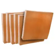 (6) MERV8 20 x 20 x 1 Filter Pads Orange / White Anti-Microbial Media
