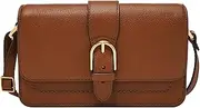 [FOSSIL] Women's Zoey Leather Large or Small Flap Crossbody Purse Handbag