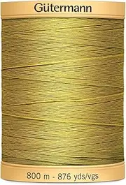 Gutermann 876 yd Natural Cotton Thread Solids, Sunset Orange, 025042
