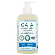 Gaia Natural Baby 2-In-1 Baby Shampoo & Conditioner 500ml