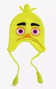Five Nights At Freddy's Chica Face Exclusive Five Nights Tassel Beanie
