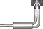 Gibson 65510 Super Truck Stainless Dual Exhaust System
