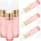 6 Pcs Peach Pink Spray Bottle Perfume Atomizer Mini Glass Bottles Travel