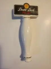 Vintage Double Dark Prior Beer Ceramic tap handle Draft Marker Knob