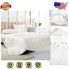 Wrinkle Resistant Satin Bedding Set California King - Elegant Luxury Sheets