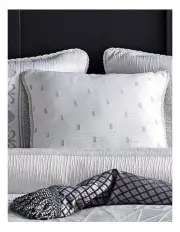 [DaVinci] Massimo Sqaure Cushion in Silver