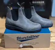 Blundstone Unisex Rugged Boots - Rustic Brown, Size 9 Men/11 Women