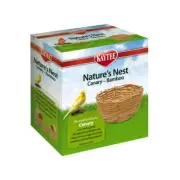 Kaytee Natures Nest Bamboo Canary. Cozy nest from Nature, Cup 4"x2"H
