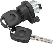 HAUAGEZWU Car Steering Ignition Switch Lock Barrel Cylinder with 2 Keys 8E0905855A Fit for VW Fit for Fit for Skoda Fit for Audi A6 Q3 R8 TT Seat 6L0905855D