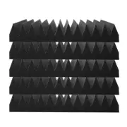 VEVOR Acoustic Foam Panels 50 Pack 12 x 12 x 2 in for Studio Wall and Ceiling