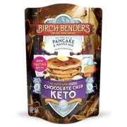 Birch Benders Pancake & Waffle Mix, Keto, Chocolate Chip, 10 oz (283 g)