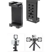 Metal Cold Shoe Cell Phone Clip Live Video Expanding Head Tripod Cell Phone Clip