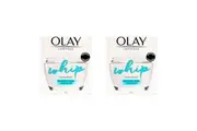 2PK Olay 50g Moisturiser Luminous Whip Skin Cream Matte Finish Lasting Radiance