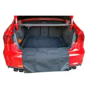 Autotecnica Bumper Bar Rear Protector & Trunk Boot Mat for Sedan Hatch 2 in 1