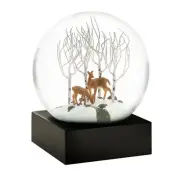 Deer in The Woods Cool Snow Globe