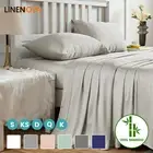 2000TC Cooling Bamboo Breath Single/KS/Double/Queen/King Fitted Flat Sheet Set