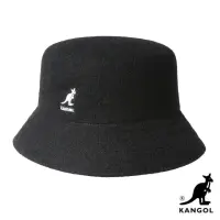 在飛比找momo購物網優惠-【KANGOL】WOOL漁夫帽(黑色)