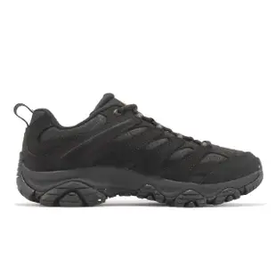 【MERRELL】登山鞋 Moab 3 Smooth GTX 男鞋 防水 黑 珠面皮 郊山 越野 戶外(ML036361)