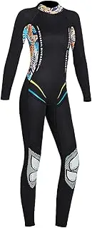 tieedhfu Stay Warm And Enjoy Sea Optimized One-piece Swimsuit Surfing And Snorkeling Swimsuit Thickened Thermal Jacket Wetsuit