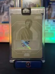2024 Topps Chrome Black StarWars - Owen Lars 1/1 Print Plate Auto