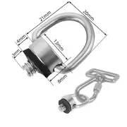 Camera 1/4" Screw Mount D-Ring Strap Adapter Stainless Steel ** Buy1 Get1 FREE*