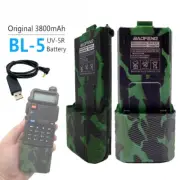 For Baofeng UV-5R 7.4V Li-on Battery USB Charge Cable For Walkie Talkie UV-5RE