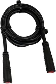 Electric Bike Extension Cord Connector 2 Pin Female to Female Waterproof Cable Product Size: 80cm Length Refit Accessories