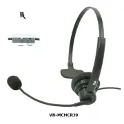 Bundle of 12 ShoreTel Phone headset, Noise Canceling Rotatable Microphone