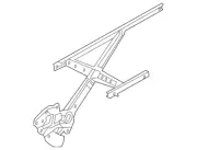 Genuine Nissan Window Regulator 80720-1HL0A (for: Nissan)