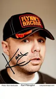 Karl Pilkington Signed Photo An Idiot Abroad Ricky Gervais Show Autograph + COA