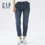 GAP 女裝 時尚水洗牛仔褲-深藍色(546961)