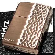 Zippo Armor Case 4 Sides Hammer Tone Antique Copper Limited Number Lighter Japan