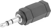 uxcell Male 3.5mm to Female 2.5mm Video Speaker Connector Stereo Cable Adapter Jack