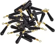 UPKOCH Purpose Fishing Drift 100pcs Rolling Head Float Connectors Rubber Head Drift Stream River Lake Ocean Tackle