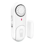 1Set Door Window Sensor Door and Window Burglar Alarms Door Open Alarm P5T3