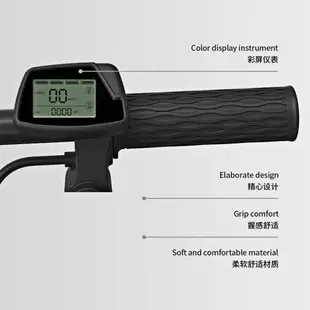 【熱銷送掛籃】電動滑板車 成人兩輪滑板車 城市代步車 迷你可折疊單腳踏板車 手剎雙減震 電動踏板車 小型電動車