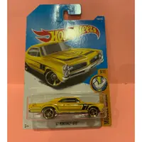 在飛比找蝦皮購物優惠-HOT WHEELS 風火輪龐蒂克 GTO - 黃色