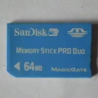 在飛比找蝦皮購物優惠-Sandisk (廈碟) 64MB MEMORY STICK