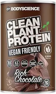 BSC BodyScience Clean Vegan Protein 1kg (Rich Chocolate)