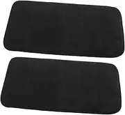 SHOWERORO 2pcs Water Absorbent Indoor Doormats Memory Back Door Rugs for Entryway Non Slip Floor Mats and Practical for Home Use