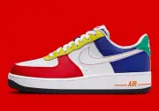 Nike Air Force 1 '07 LV8 Low Rubiks Cube Multicolor Red FN6840-657 sz 11 Men's