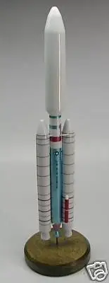 Titan IV Rocket Titan4 Desk Wood Model Free Shipping Regular New