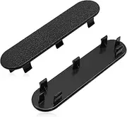 1 Pair Door Panel Handle Plug Screw Cover Trim, Automotive Interior Door Handles, Compatible with Chevy Corvette C5 1997-2004 Year, for 10279471, Black