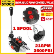 1Spool 21GPM 3600PSI Hydraulic Directional Control Valve Tractor Log Splitter AU