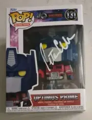 PETER CULLEN SIGNED OPTIMUS PRIME FUNKO POP VINYL TRANSFORMERS 40 BAS HOLO WITNE