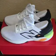 Size 12- New Balance Fresh Foam X 1440 White Bleached Lime Glow D Width